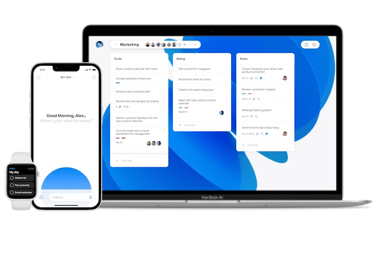 Any.do - the best team planner app for work and personal management
