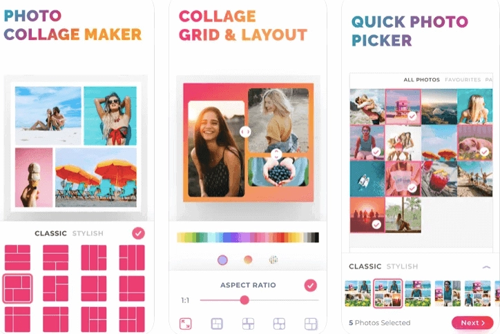 PicJointer Collage App for iPhone