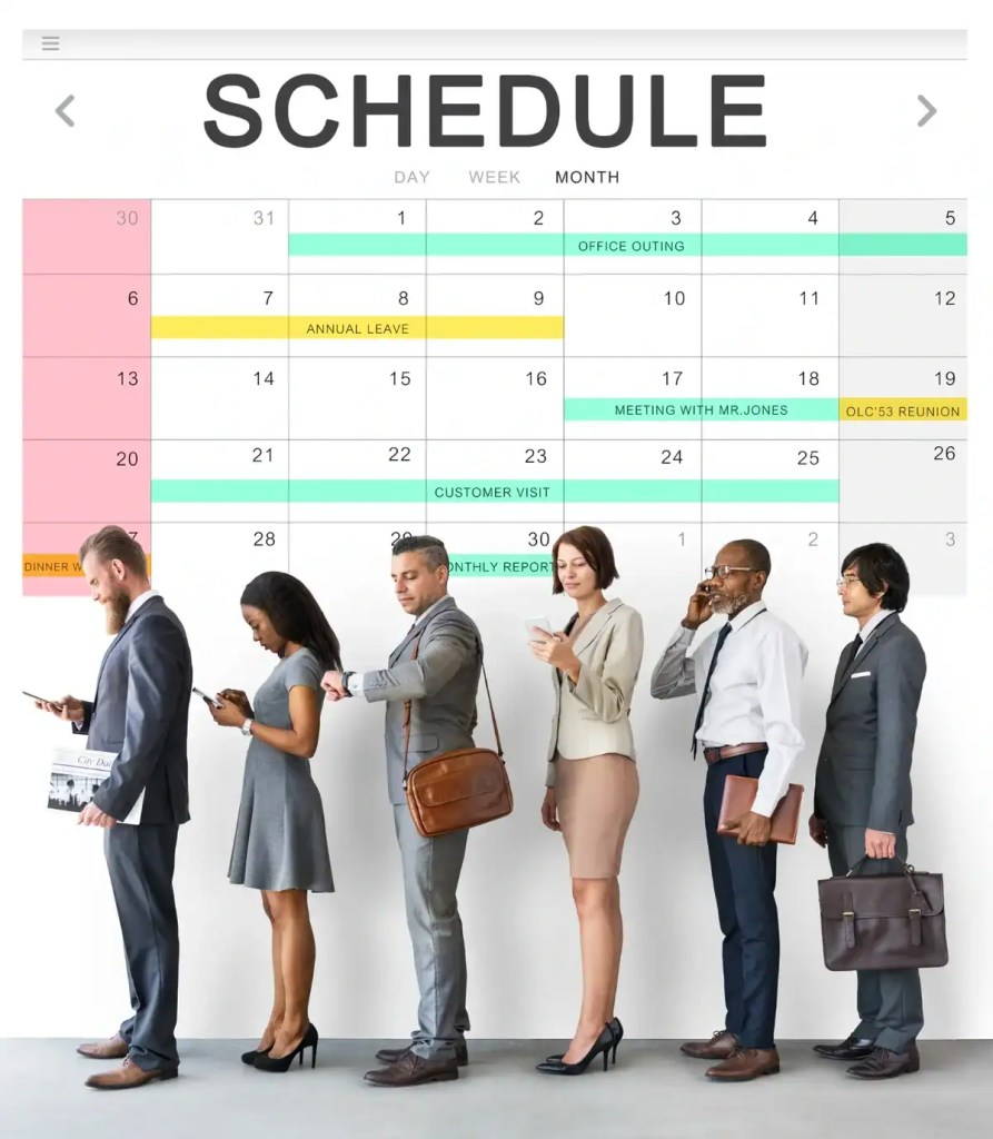 Calendar software for business scheduling