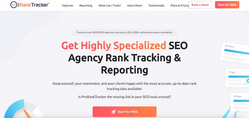 Pro Rank Tracker - SEO Rank-Tracking Software