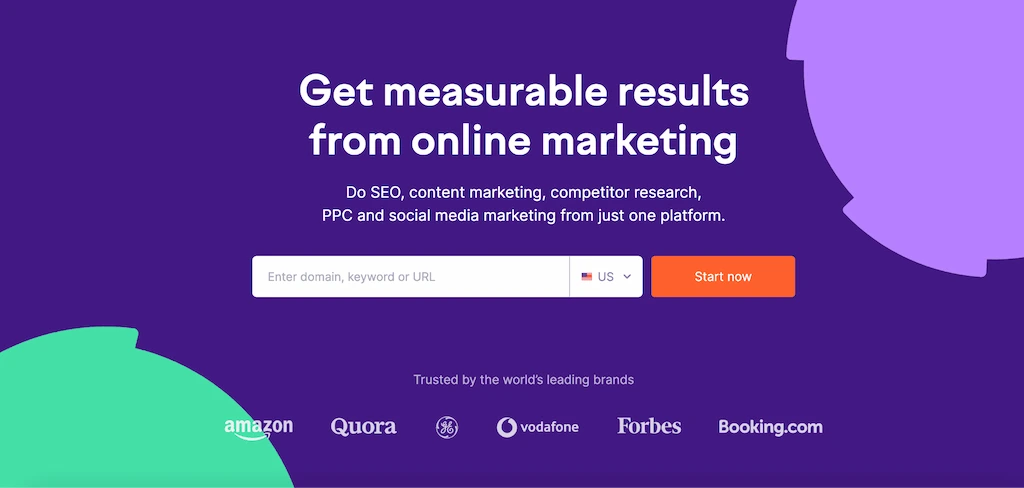 SEMRush - SEO Rank-Tracking Software