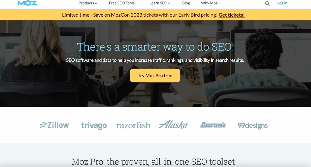 MOZ - SEO Rank-Tracking Software