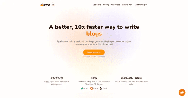 Rytr is an AI-powered writing assistant