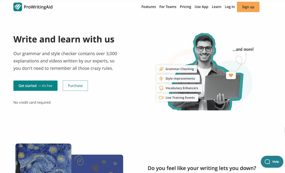 ProWritingAid - a comprehensive AI writing assistant