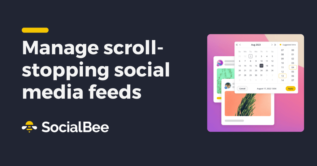 SocialBee - an all-in-one social media management tool for influencers and content creators