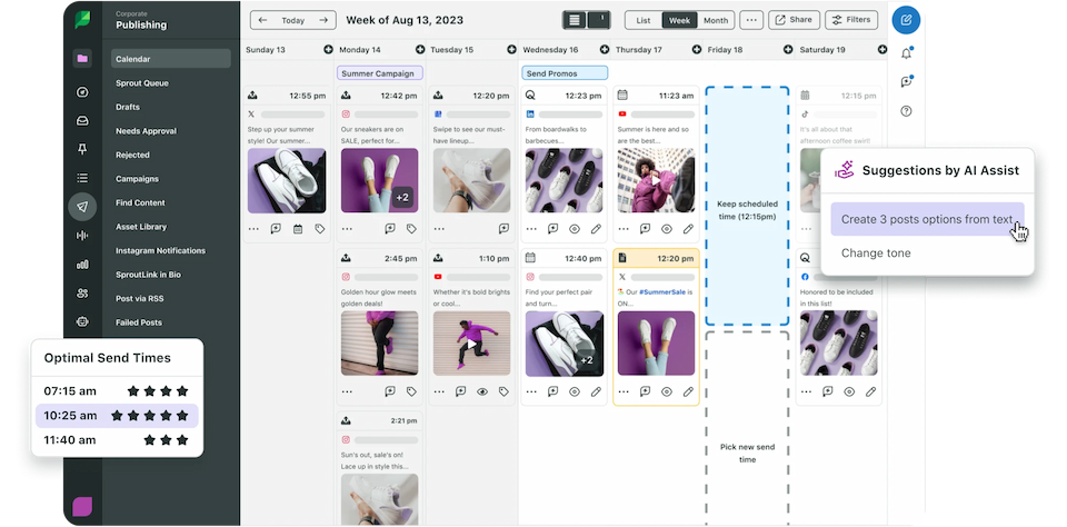 Sprout Social  - Social Media Management Tool